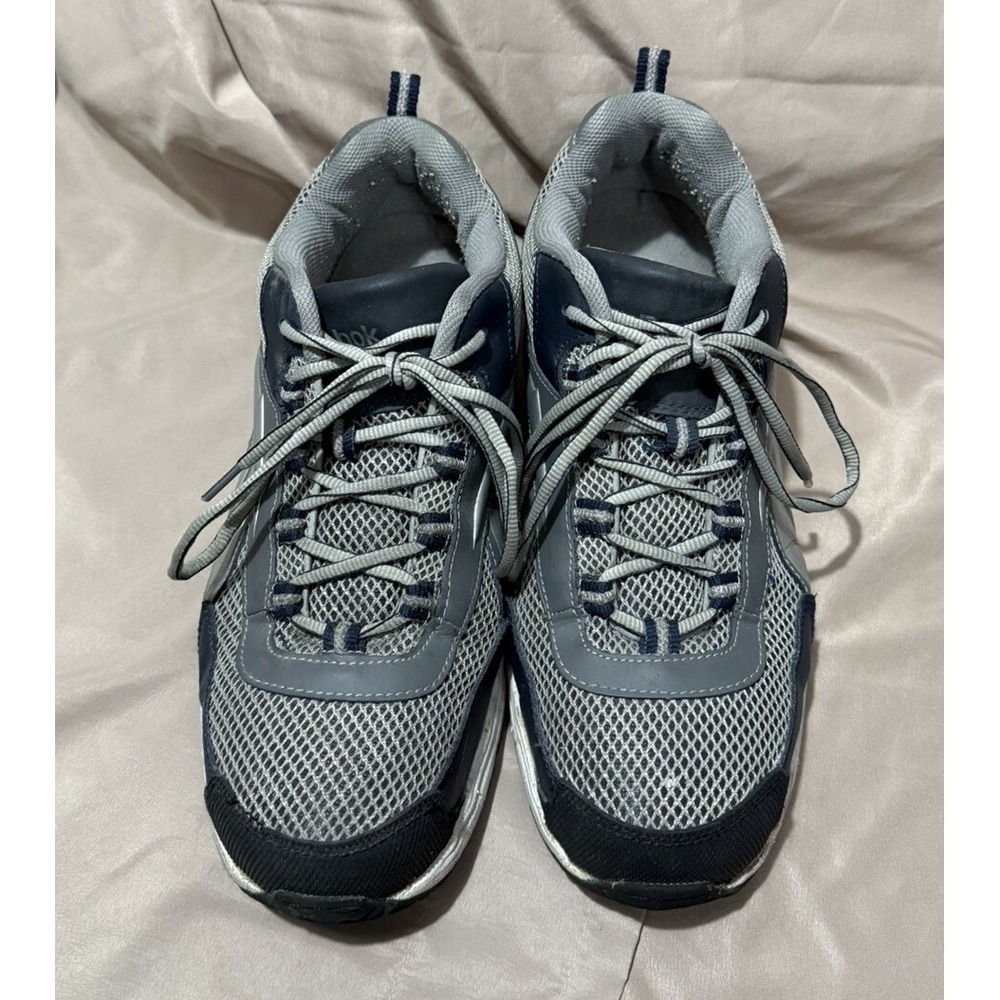Reebok Mens Grey/Blue Steel Toe‎ Work Athletic Shoes Size 13M